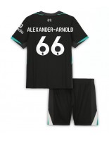 Liverpool Alexander-Arnold #66 Bortedraktsett Barn 2024-25 Korte ermer (+ bukser)